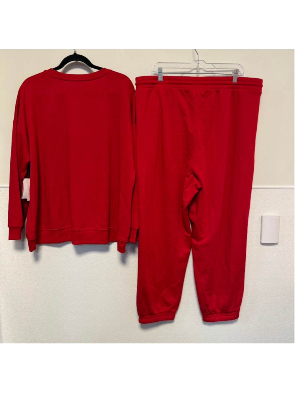 New NWT Women's Philosophy Red Gnome Christmas Pajama Set 2X 2 piece Holiday - Picture 14 of 16